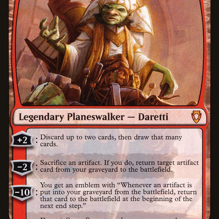 Daretti, Scrap Savant [Commander Anthology Volume II]