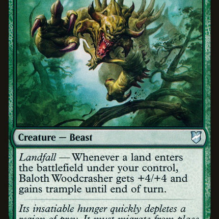 Baloth Woodcrasher [Commander 2018]
