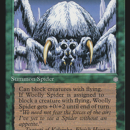 Woolly Spider [Ice Age]