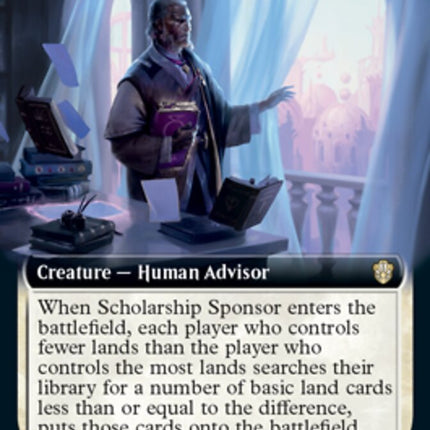 Scholarship Sponsor (Extended Art) [Commander 2021]