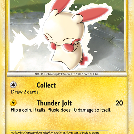 Plusle (HGSS16) [HeartGold & SoulSilver: Black Star Promos]