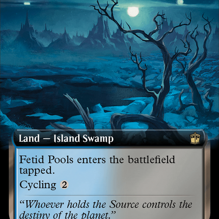 Fetid Pools (Extended Art) (Surge Foil) [Doctor Who]