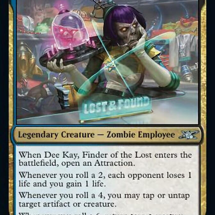 Dee Kay, Finder of the Lost (Galaxy Foil) [Unfinity]