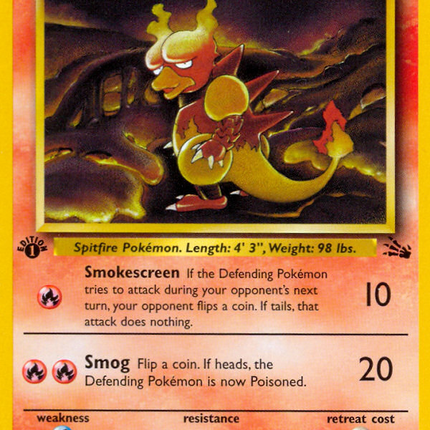 Magmar (39/62) [Fossil 1st Edition]