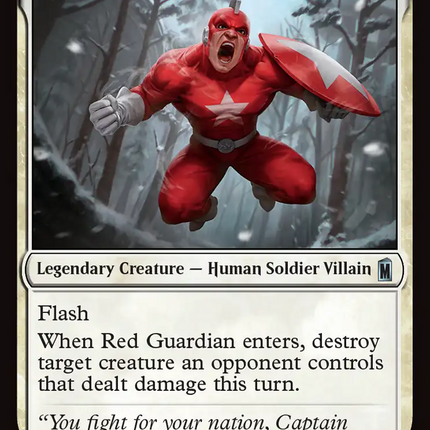 Red Guardian, Super-Soldier [Marvel Super Heroes]