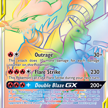 Reshiram & Charizard GX (217/214) [Sun & Moon: Unbroken Bonds]
