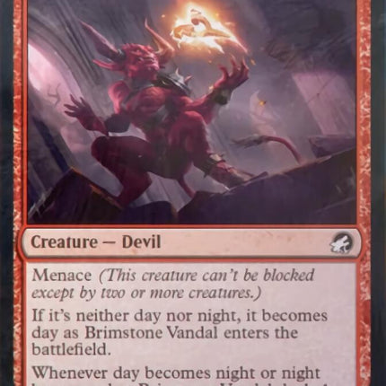 Brimstone Vandal [Innistrad: Midnight Hunt]