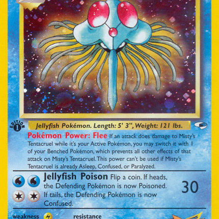 Misty's Tentacruel (10/132) [Gym Heroes 1st Edition]