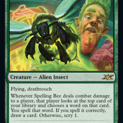 Spelling Bee (Galaxy Foil) [Unfinity]