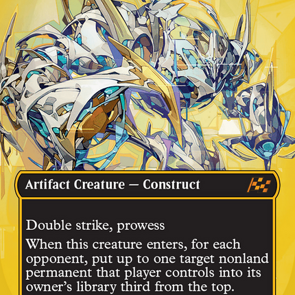 Riptide Gearhulk (Borderless) (First-Place Foil) [Aetherdrift]