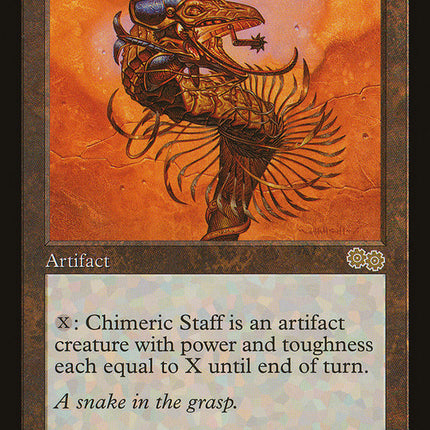 Chimeric Staff [Urza's Saga]