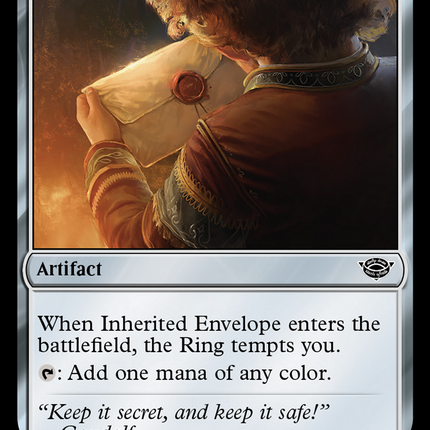 Inherited Envelope [The Lord of the Rings: Tales of Middle-Earth]