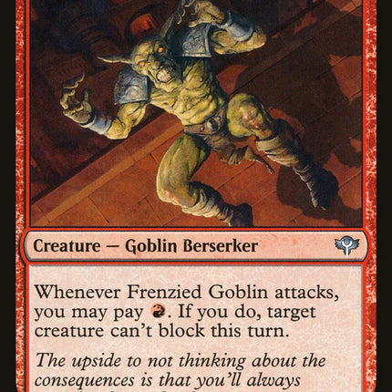 Frenzied Goblin [Duel Decks: Speed vs. Cunning]