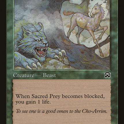 Sacred Prey [Mercadian Masques]