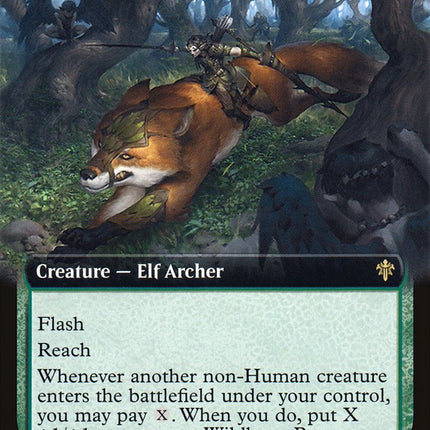 Wildborn Preserver (Extended Art) [Throne of Eldraine]
