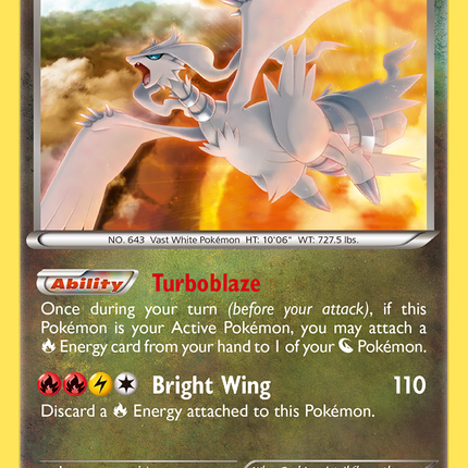Reshiram (63/108) [XY: Roaring Skies]