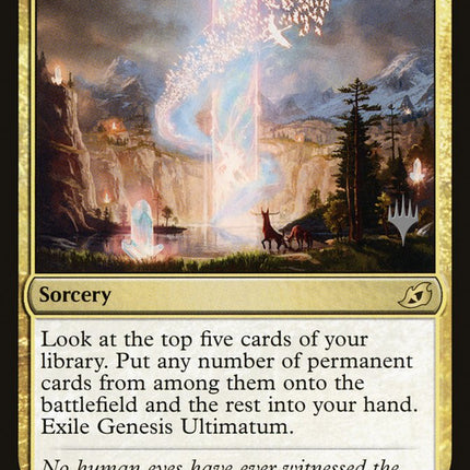 Genesis Ultimatum (Promo Pack) [Ikoria: Lair of Behemoths Promos]