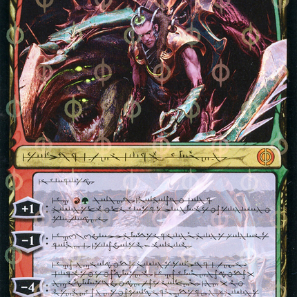 Lukka, Bound to Ruin (Phyrexian Step-and-Compleat Foil) [Phyrexia: All Will Be One]
