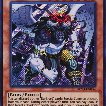 Darklord Nasten [DESO-EN032] Secret Rare