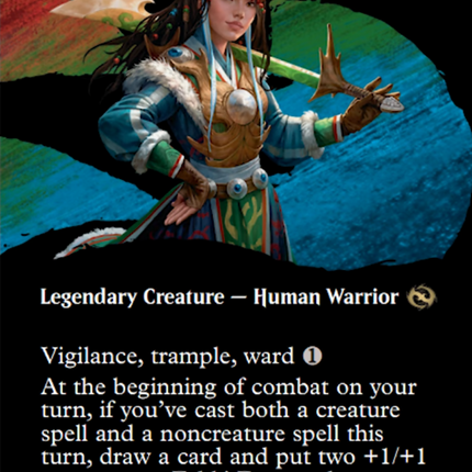 Eshki Dragonclaw (Borderless) [Tarkir: Dragonstorm]