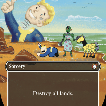 Ravages of War (Borderless) (Surge Foil) [Fallout]