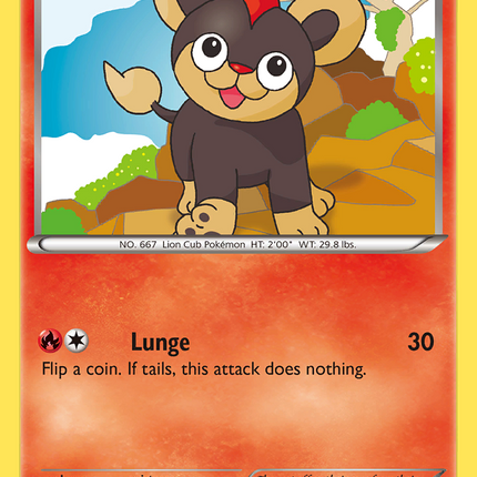 Litleo (22/114) [XY: Steam Siege]