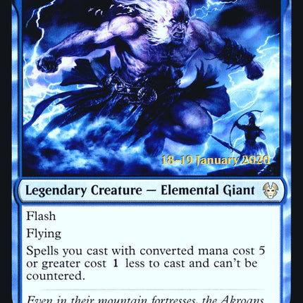Thryx, the Sudden Storm [Theros Beyond Death Prerelease Promos]