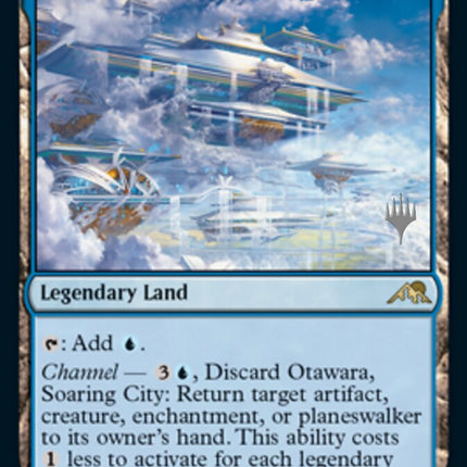 Otawara, Soaring City (Promo Pack) [Kamigawa: Neon Dynasty Promos]
