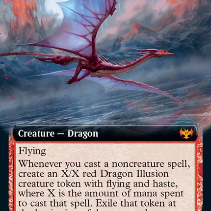 Manaform Hellkite (Extended Art) [Innistrad: Crimson Vow]