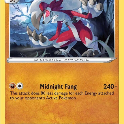 Lycanroc (074/159) [Sword & Shield: Crown Zenith]