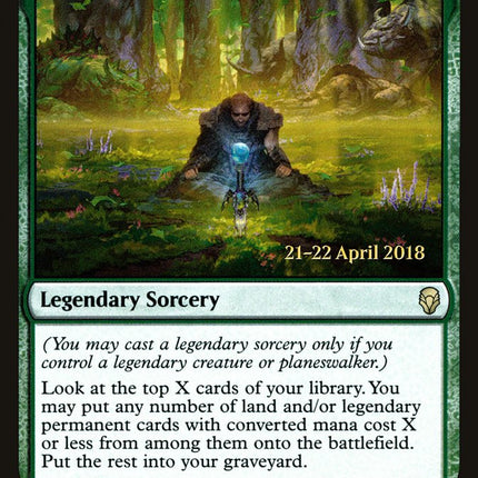 Kamahl's Druidic Vow [Dominaria Prerelease Promos]