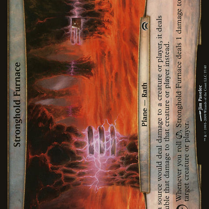Stronghold Furnace (Planes) [Planechase Planes]