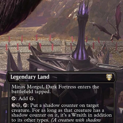 Minas Morgul, Dark Fortress (Borderless) [The Lord of the Rings: Tales of Middle-Earth Commander]