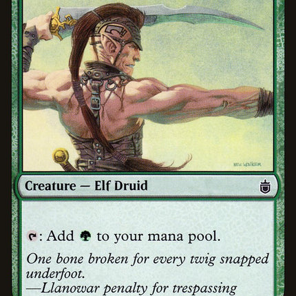 Llanowar Elves [Commander Anthology]