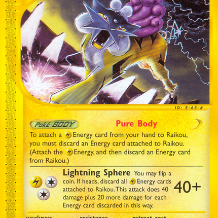 Raikou (28/144) [Skyridge]