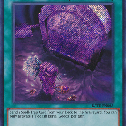 Foolish Burial Goods [RATE-EN065] Secret Rare