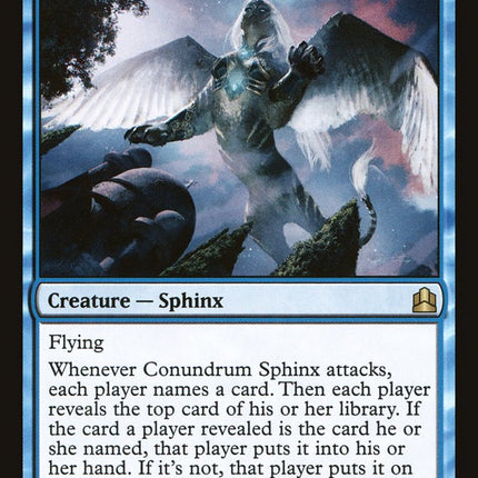 Conundrum Sphinx [Commander 2011]