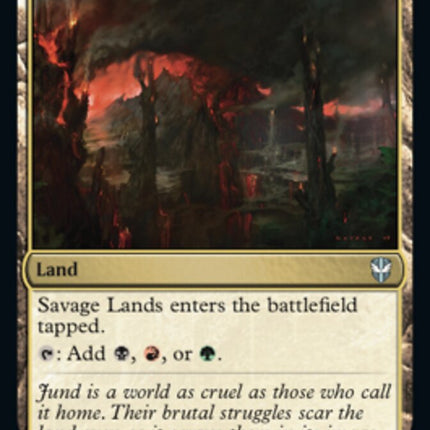 Savage Lands [Streets of New Capenna Commander]