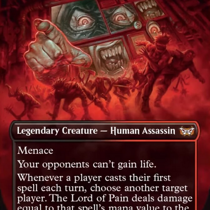 The Lord of Pain (Borderless) [Duskmourn: House of Horror Commander]