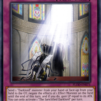 The Sanctified Darklord [FLOD-EN075] Rare