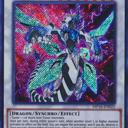 Clear Wing Synchro Dragon [MP16-EN022] Secret Rare
