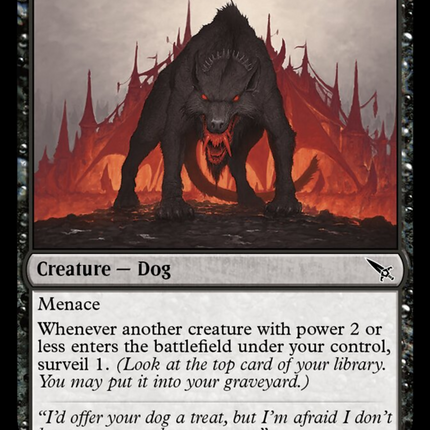Snarling Gorehound [Murders at Karlov Manor]