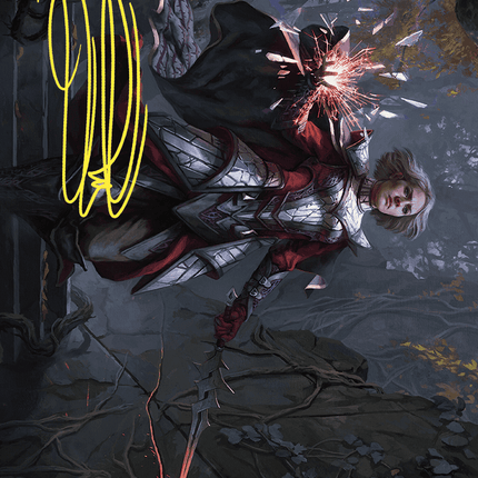 Rowan, Scion of War Art Card (31/81) (Gold-Stamped Signature) [Wilds of Eldraine Art Series]