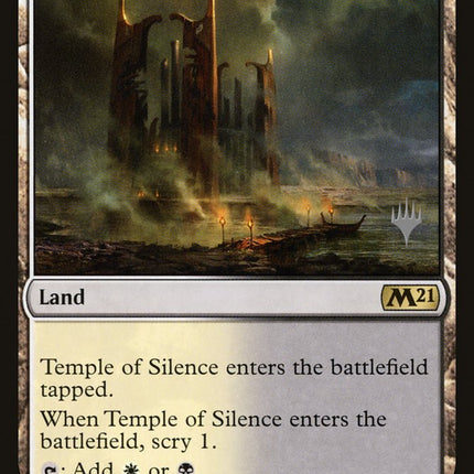 Temple of Silence (Promo Pack) [Core Set 2021 Promos]