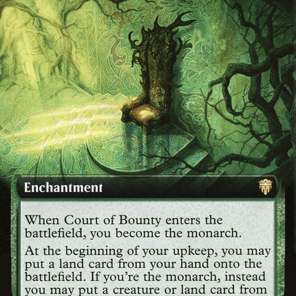 Court of Bounty (Extended Art) [Commander Legends]