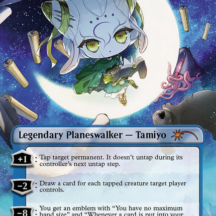 Tamiyo, the Moon Sage (Borderless) [Secret Lair Drop Series]