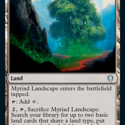 Myriad Landscape [Innistrad: Crimson Vow Commander]