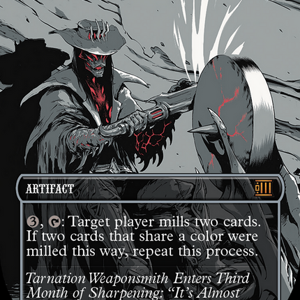 Grindstone (Textured Foil) [Outlaws of Thunder Junction: Breaking News]