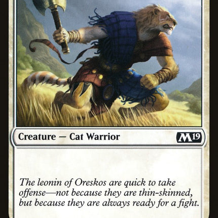 Oreskos Swiftclaw [Core Set 2019]