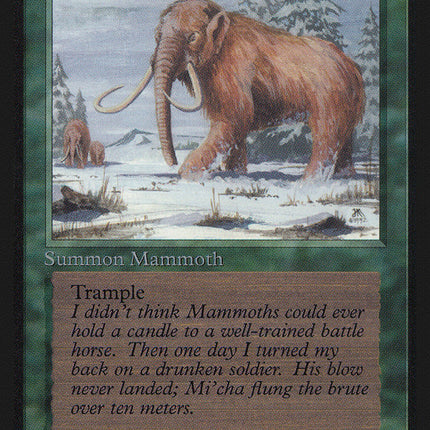 War Mammoth [Alpha Edition]